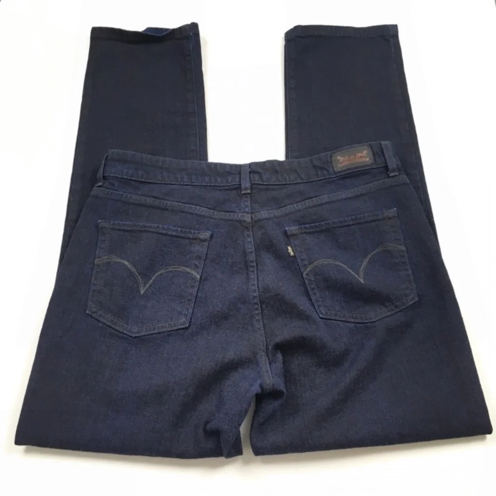 Levi’s Mid Rise Skinny Jeans Dark Wash‎ Stretch Denim Women’s Sz 16